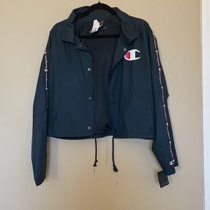 Champion Black Cropped Jacket